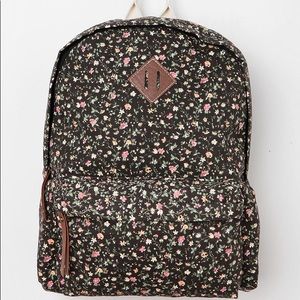 Forever 21 Floral Backpack